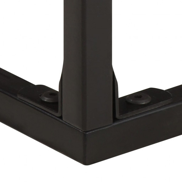 Mesa consola de madera maciza reciclada 120x30x75 cm M 5