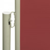 Toldo lateral retrátil de pátio 180x600 cm vermelho 3