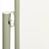 Toldo lateral retráctil para patio crema 220x600 cm 3