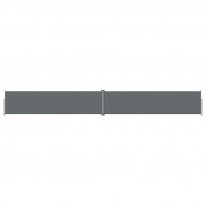 Toldo lateral retrátil 160x1200 cm antracite H