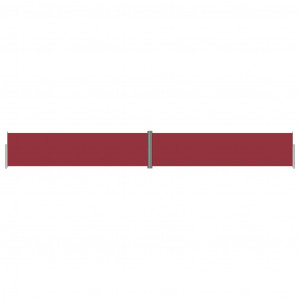 Toldo lateral retrátil 160x1200 cm vermelho H