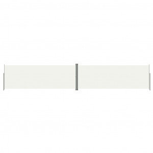 Toldo lateral retrátil 220x1200 cm cor creme H