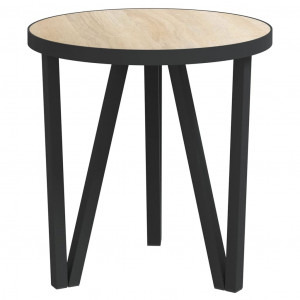 Mesa de centro Ø35 cm MDF carvalho sonoma H