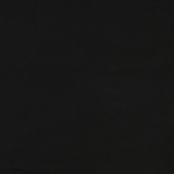 Hocker redondo negro terciopelo M 5