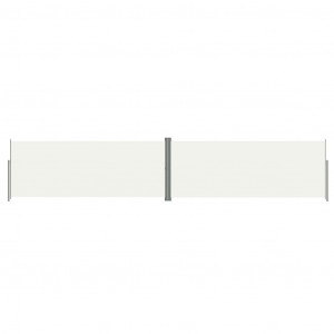 Toldo lateral retrátil 200x1000 cm cor creme H