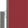 Toldo lateral retráctil rojo 220x1000 cm 3