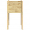 Jardineras 2 unidades madera maciza de pino 40x40x70 cm 5