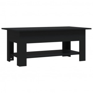 Mesa de centro 102x55x42 cm derivados de madeira preto H