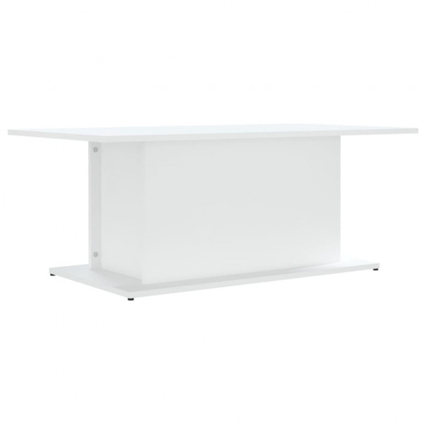 Mesa de centro 102x55.5x40 cm derivados de madeira branco M 2
