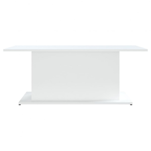 Mesa de centro madera de ingeniería blanca 102x55.5x40 cm M 5