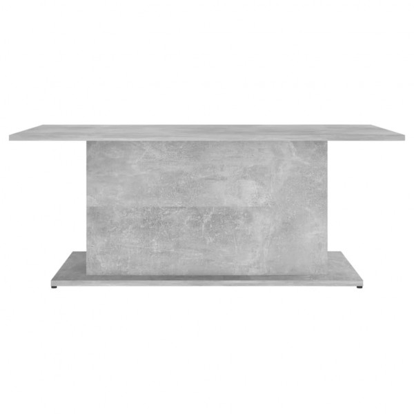 Mesa de centro 102x55.5x40 cm contraplacado cinzento cimento M 5