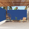 Toldo lateral retrátil 200x600 cm azul 1