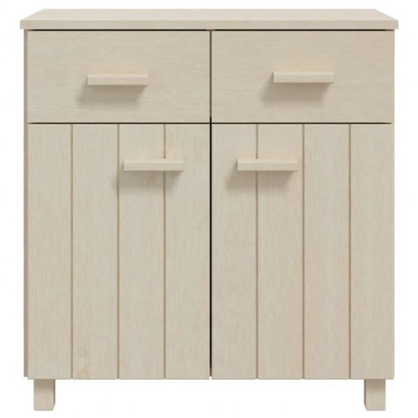Aparador HAMAR madera de pino maciza marrón miel 79x40x80cm M 3