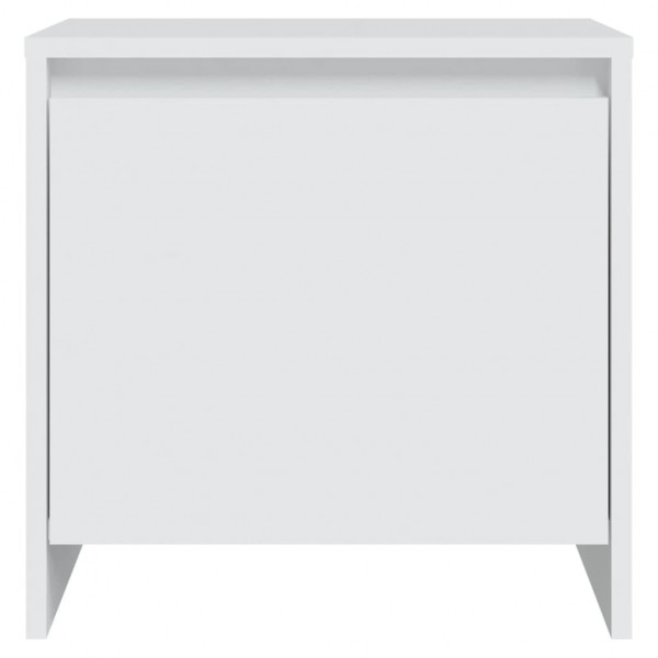 Mesa de cabeceira 45x34x44.5 cm aglomerado branco M 4