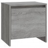 Mesitas noche 2 uds madera ingeniería gris Sonoma 45x34x44.5 cm 5