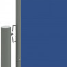 Toldo lateral retrátil 220x1000 cm azul 3