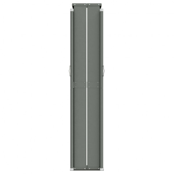 Toldo lateral retráctil azul 160x1200 cm M 4