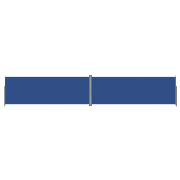 Toldo lateral retrátil 220x1200 cm azul M 2
