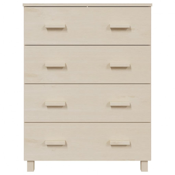 Aparador HAMAR madera pino maciza marrón miel 79x40x103.5 cm M 3