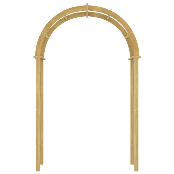 Arco de madera de pino macizo impregnado 141x97x243 cm M 3