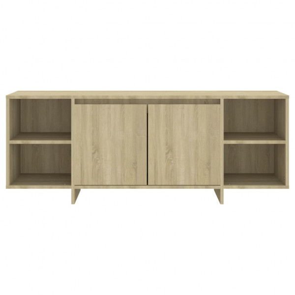 Mueble para TV madera contrachapada roble Sonoma 130x35x50 cm M 5