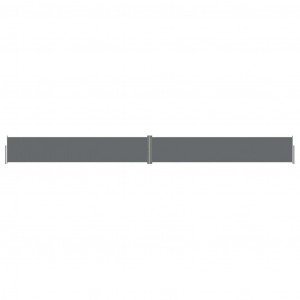 Toldo lateral retrátil 117x1200 cm antracite H