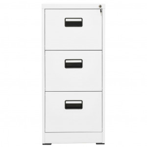 Armario archivador de acero blanco 46x62x102.5 cm H