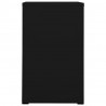Armario archivador de acero negro 46x62x102.5 cm 4