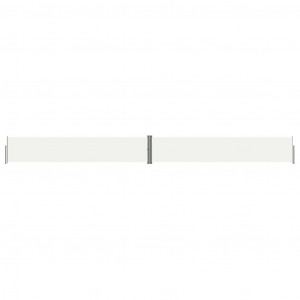 Toldo lateral retrátil 117x1200 cm cor creme H