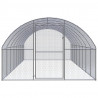 Galinheiro de exterior 3x8x2 m aço galvanizado 2
