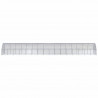 Gallinero de exterior de acero galvanizado 3x16x2 m 3