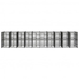 Canil de exterior 18.43 m² aço H