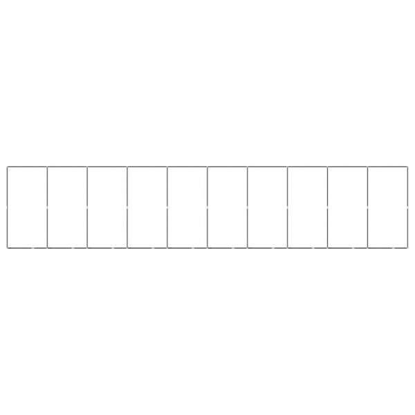 Canil de exterior 18.43 m² aço M 4