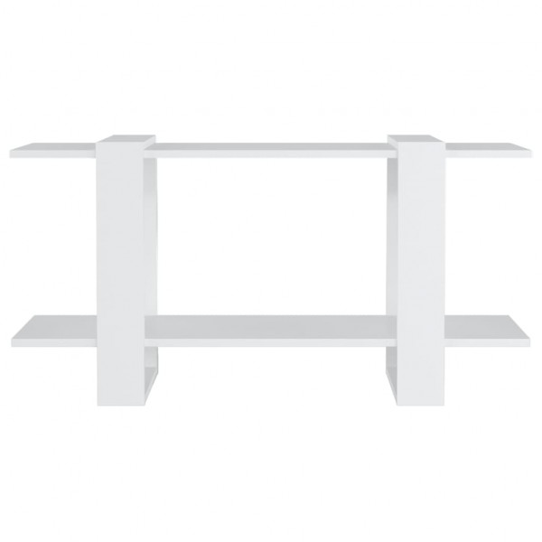 Estantería madera contrachapada blanco 100x30x51 cm M 3