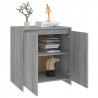Aparador de madera contrachapada gris Sonoma 70x41x75 cm 5