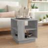 Mesa de centro madera contrachapada gris Sonoma 40x40x43 cm 1