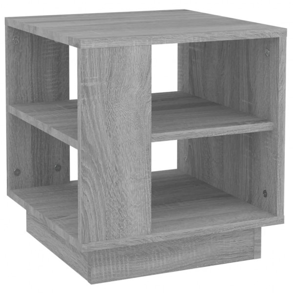 Mesa de centro madera contrachapada gris Sonoma 40x40x43 cm M 2