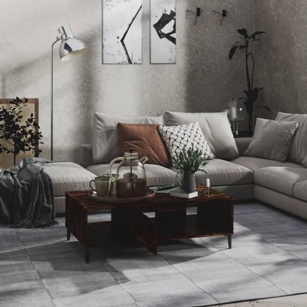 Mesa de centro derivados de madeira carvalho fumado M 3