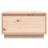 Mesa de centro de madera maciza de pino 55x56x32 cm 3