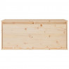 Armario de pared madera maciza de pino 80x30x35 cm 3