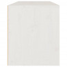 Armario de pared de madera maciza de pino blanco 80x30x35 cm 4