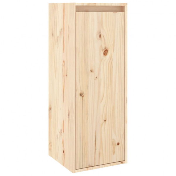 Armario de pared de madera maciza de pino 30x30x80 cm M 2