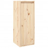 Armario de pared de madera maciza de pino 30x30x80 cm 2