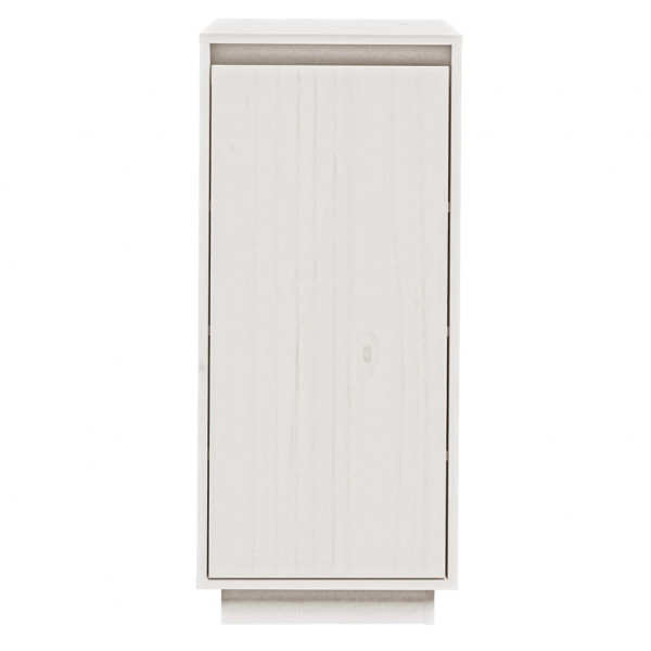 Sapateira 35x35x80 cm madeira de pinho maciça branco M 5