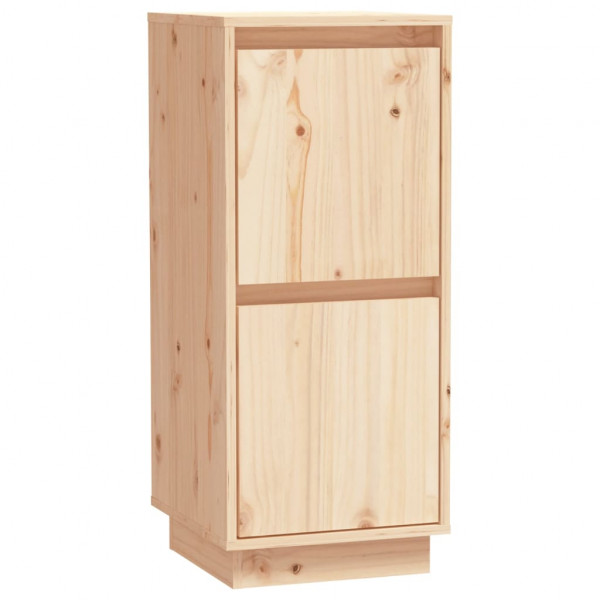 Aparador de madera maciza de pino 31.5x34x75 cm M 2
