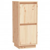 Aparador 2 uds madera maciza de pino 31.5x34x75 cm 4