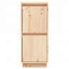 Aparador 2 uds madera maciza de pino 31.5x34x75 cm 5