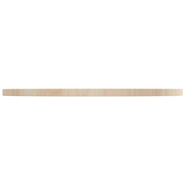 Superficie de mesa madera maciza de pino Ø70x2.5 cm M 3