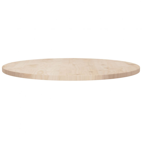 Superficie de mesa madera maciza de pino Ø80x2.5 cm M 2