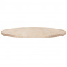 Superficie de mesa madera maciza de pino Ø80x2.5 cm 2